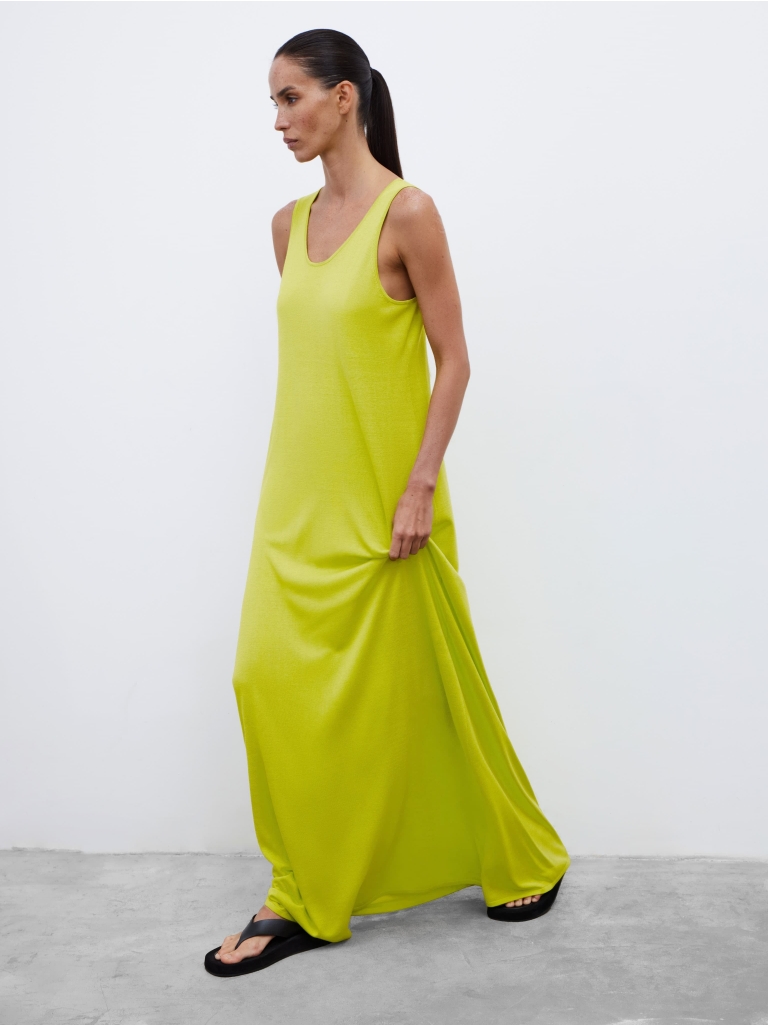 lime sorbet t-shirt dress