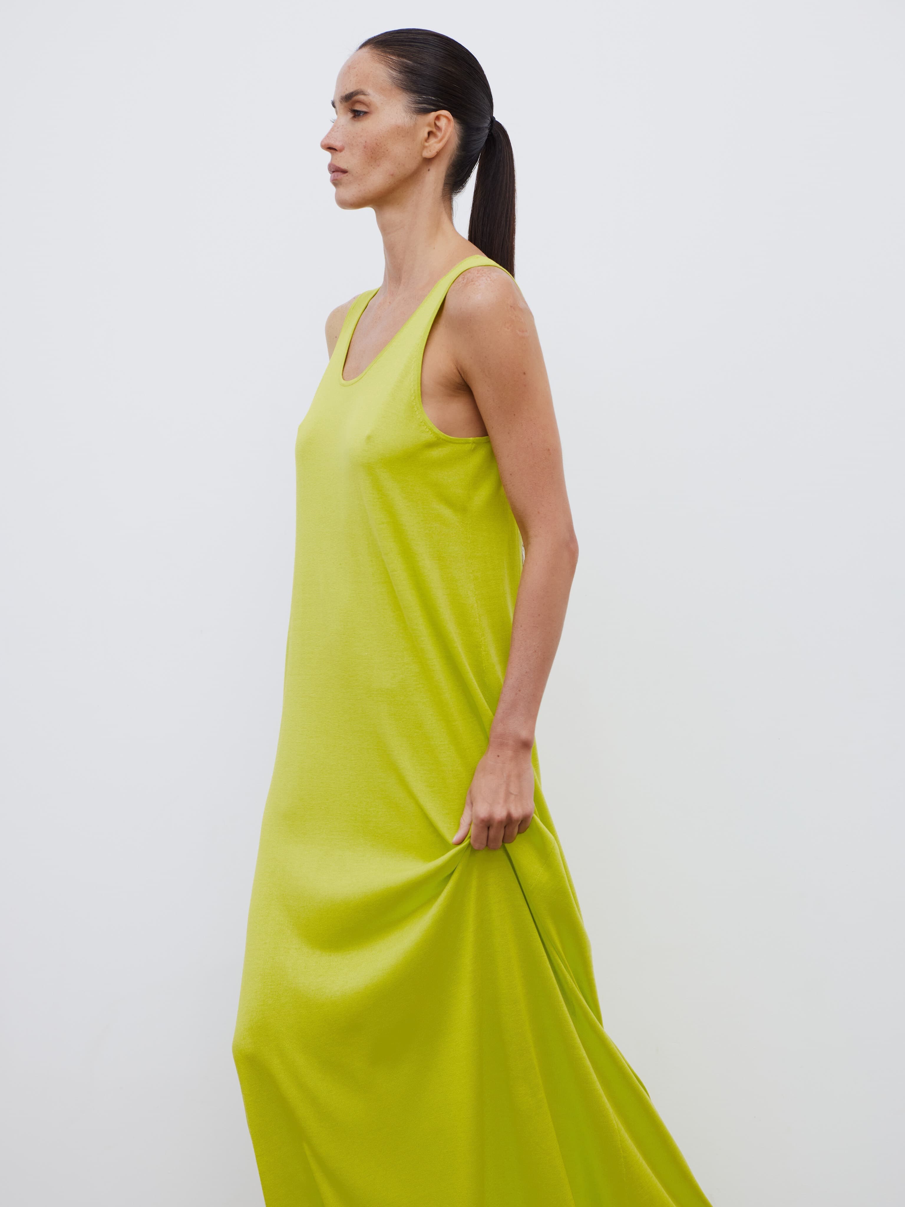 lime sorbet t-shirt dress