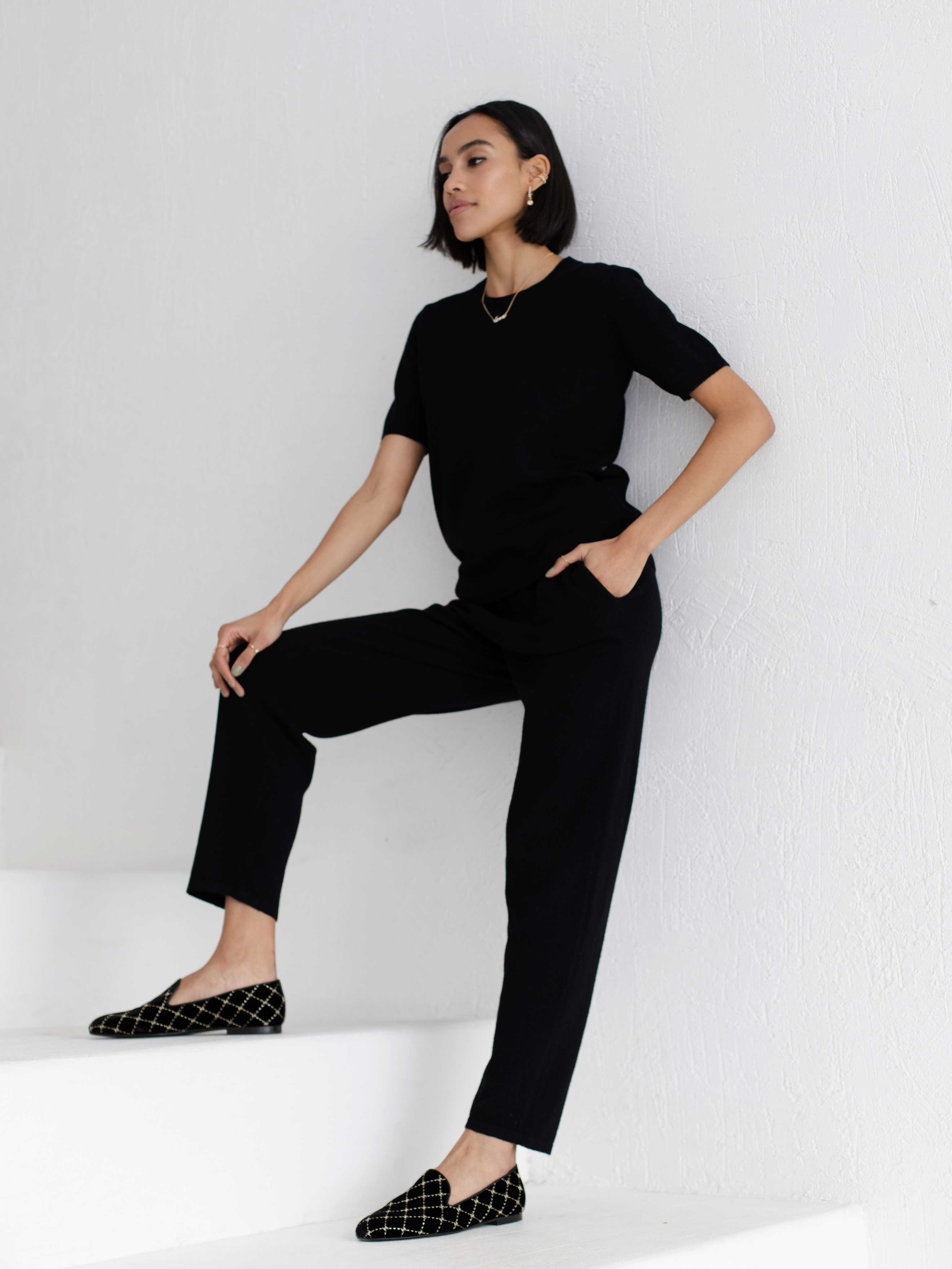 JUST BLACK PANTS