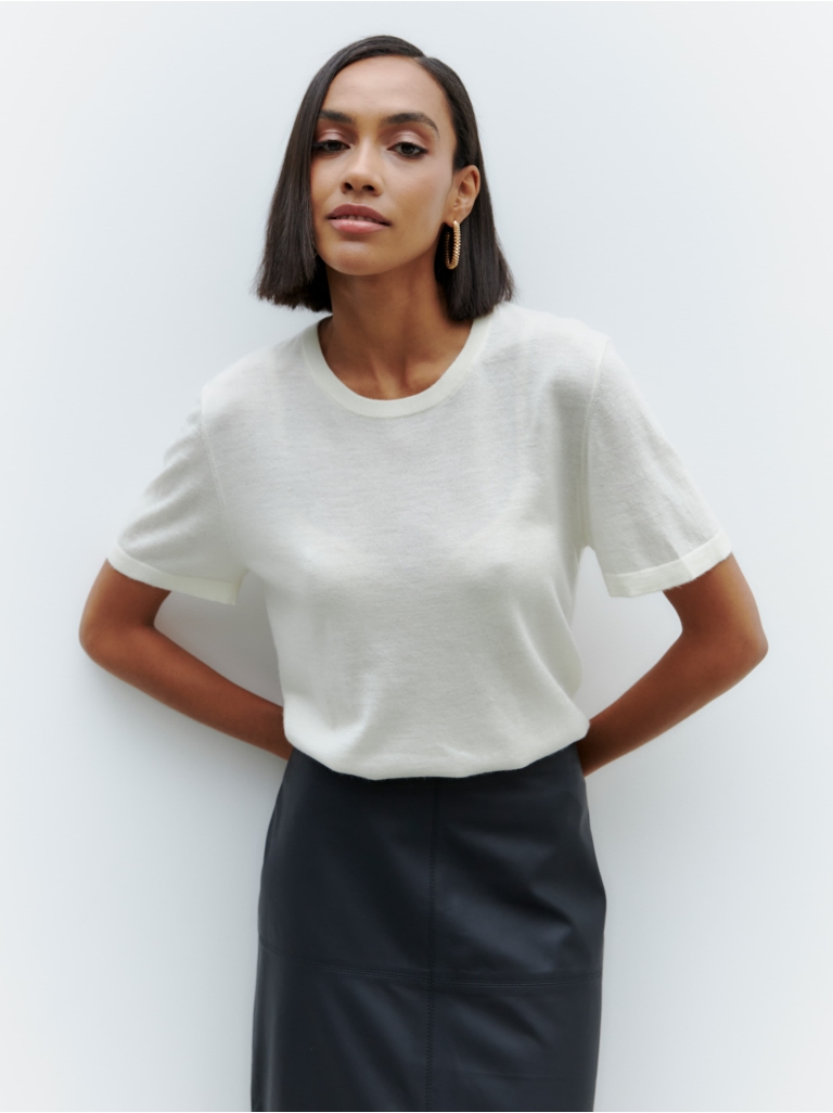 MILKY WAY CASHMERE T-SHIRT