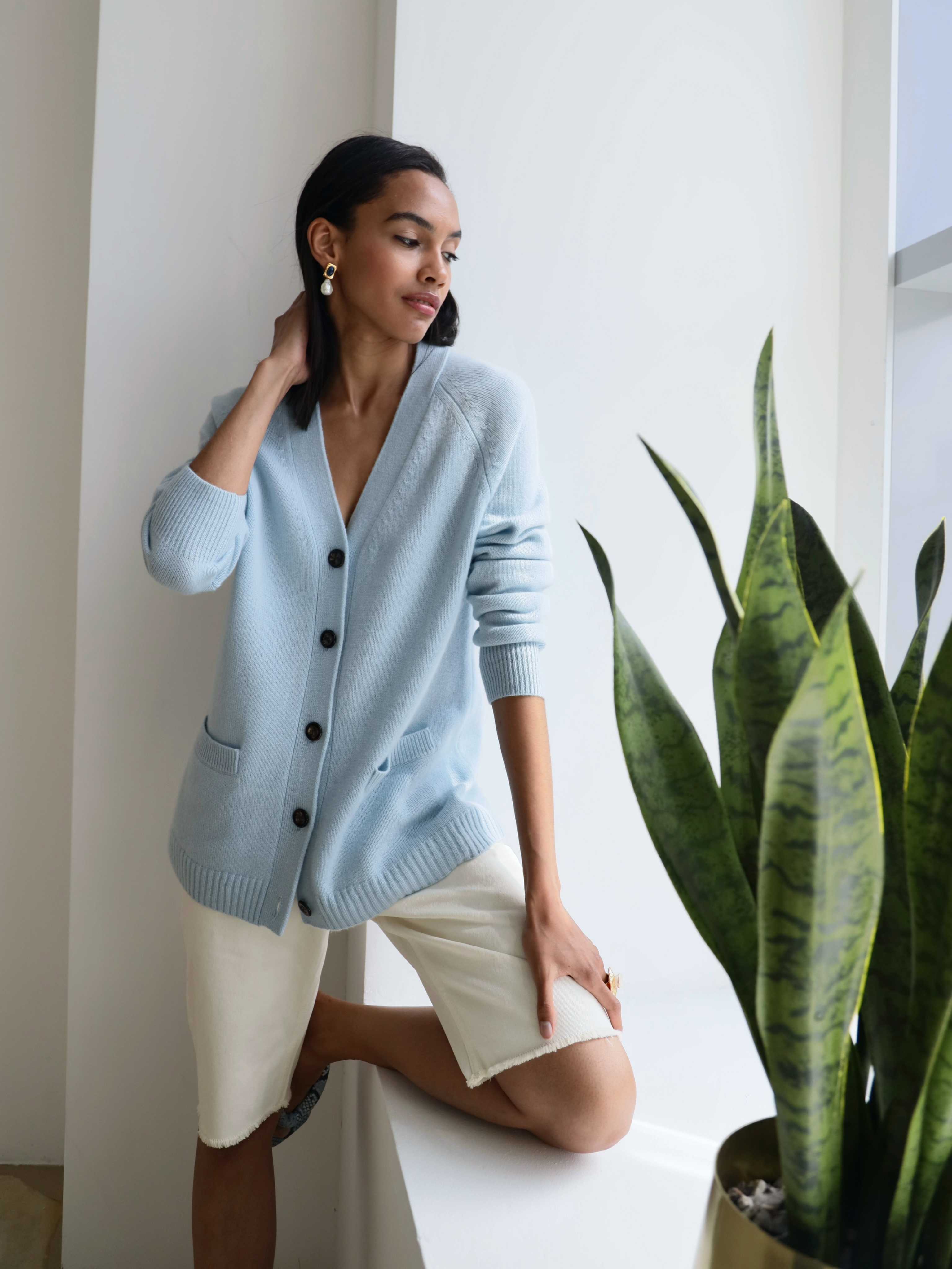 BLUE SKY CARDIGAN