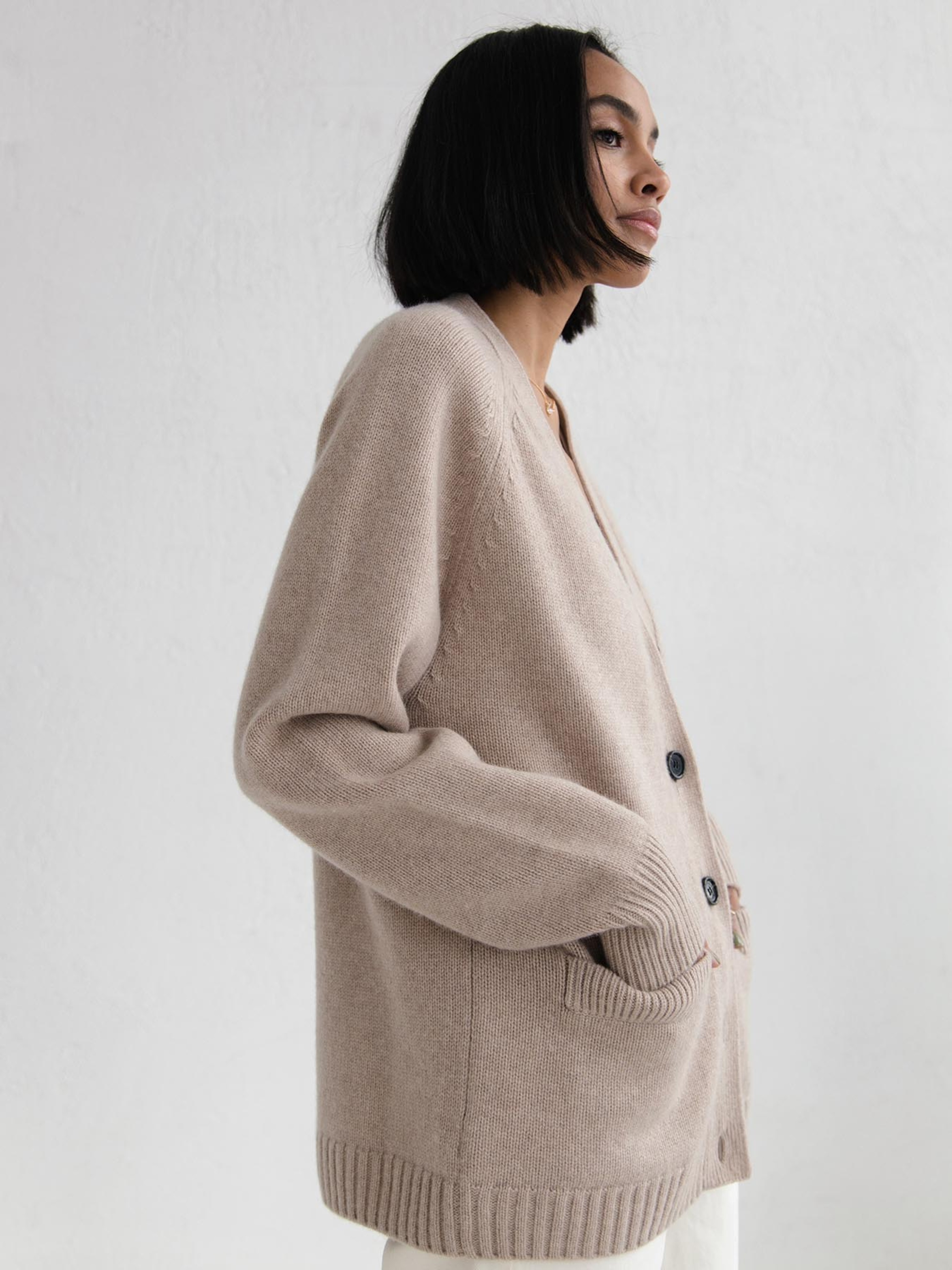 IRISH CREAM CARDIGAN