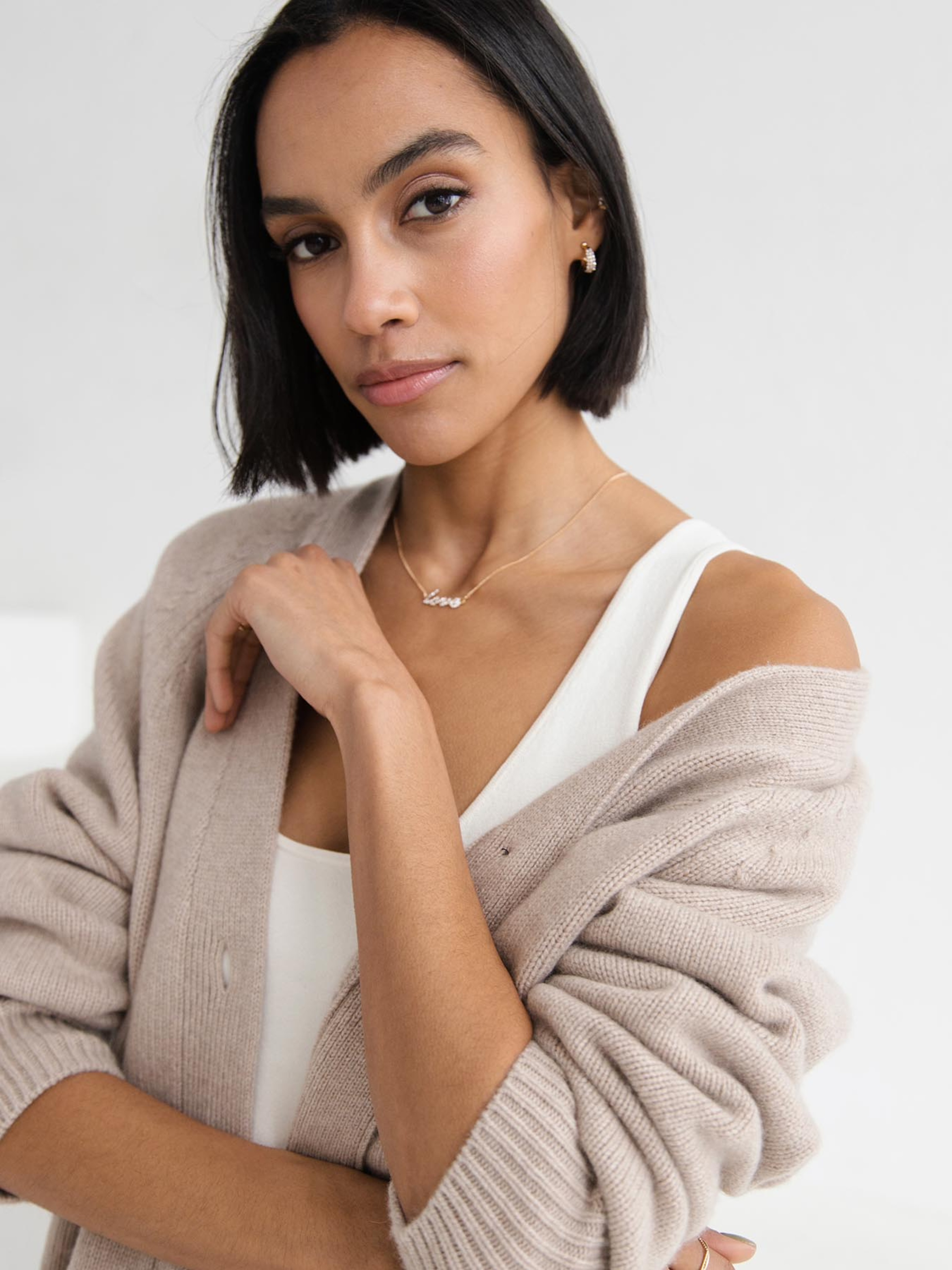 IRISH CREAM CARDIGAN