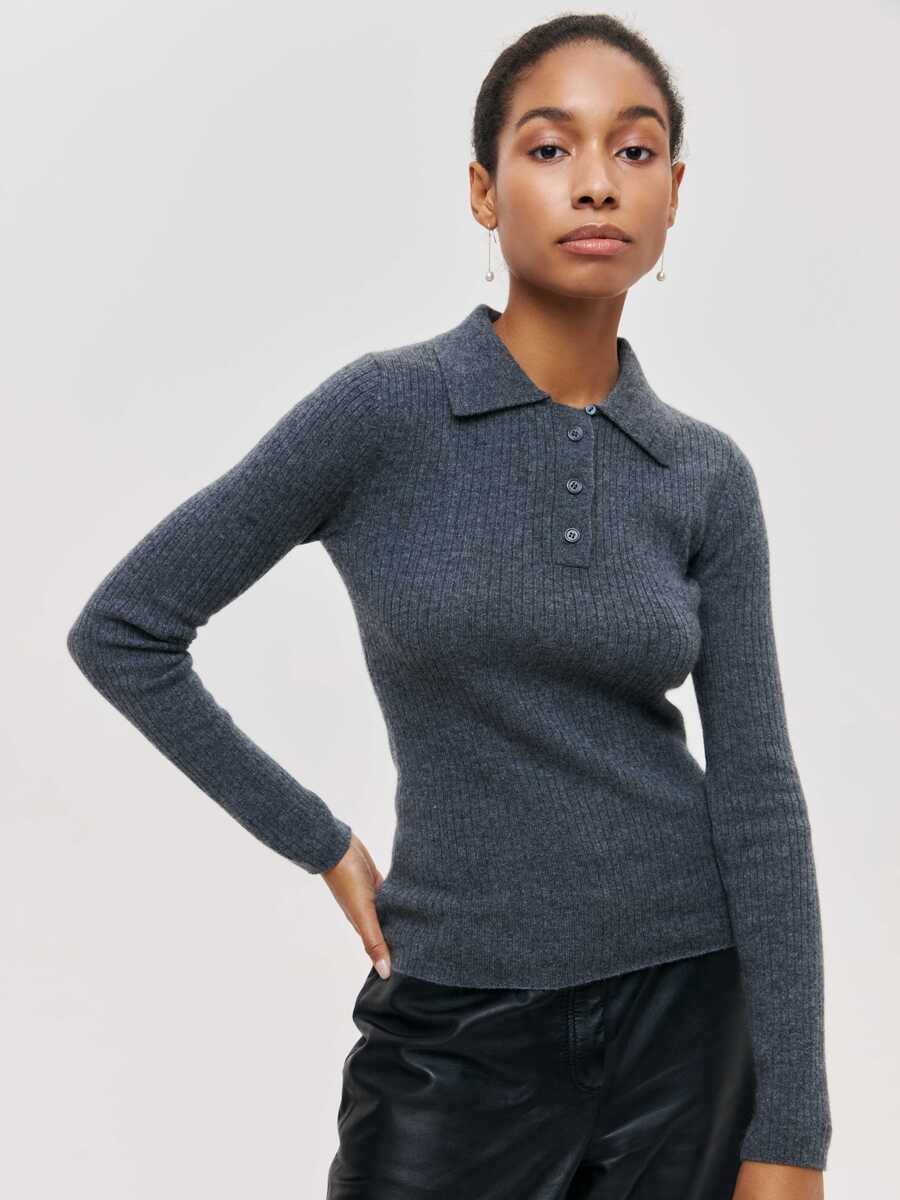 STARDUST POLO-LONGSLEEVE