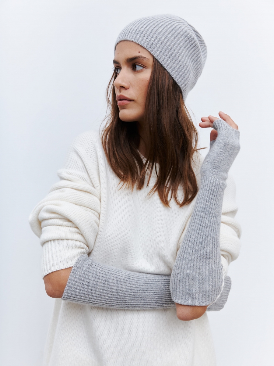 МИТТЕНКИ PEARL GREY